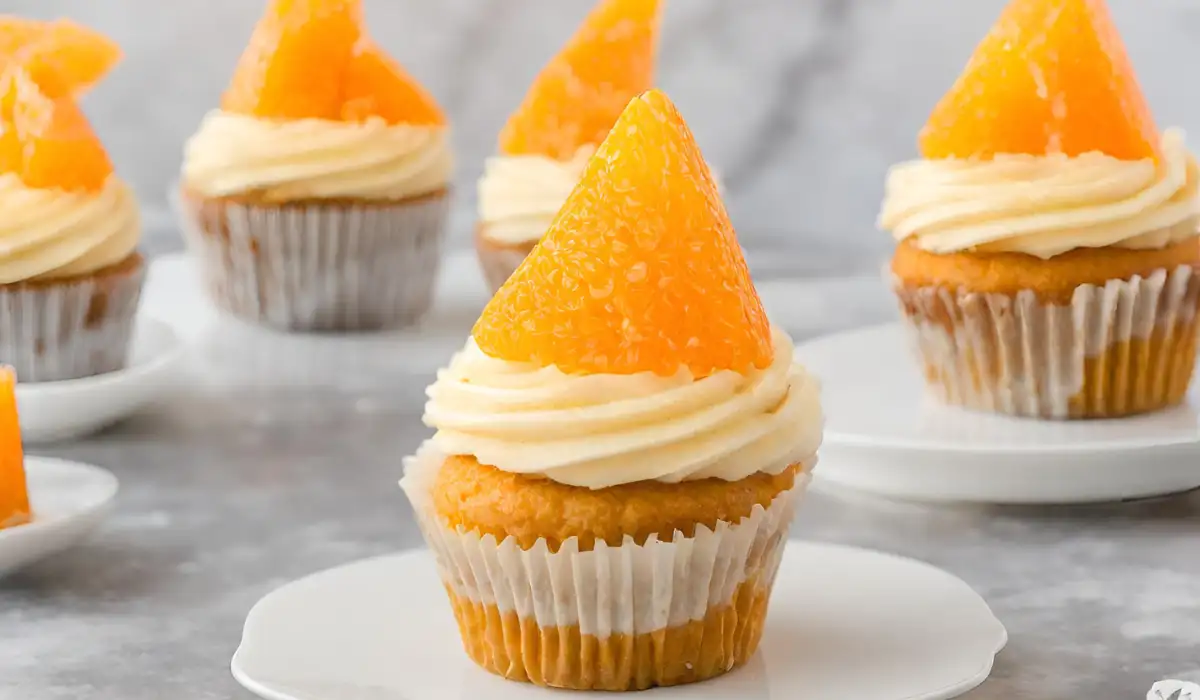 2-Ingredient Orange Crush Cupcakes