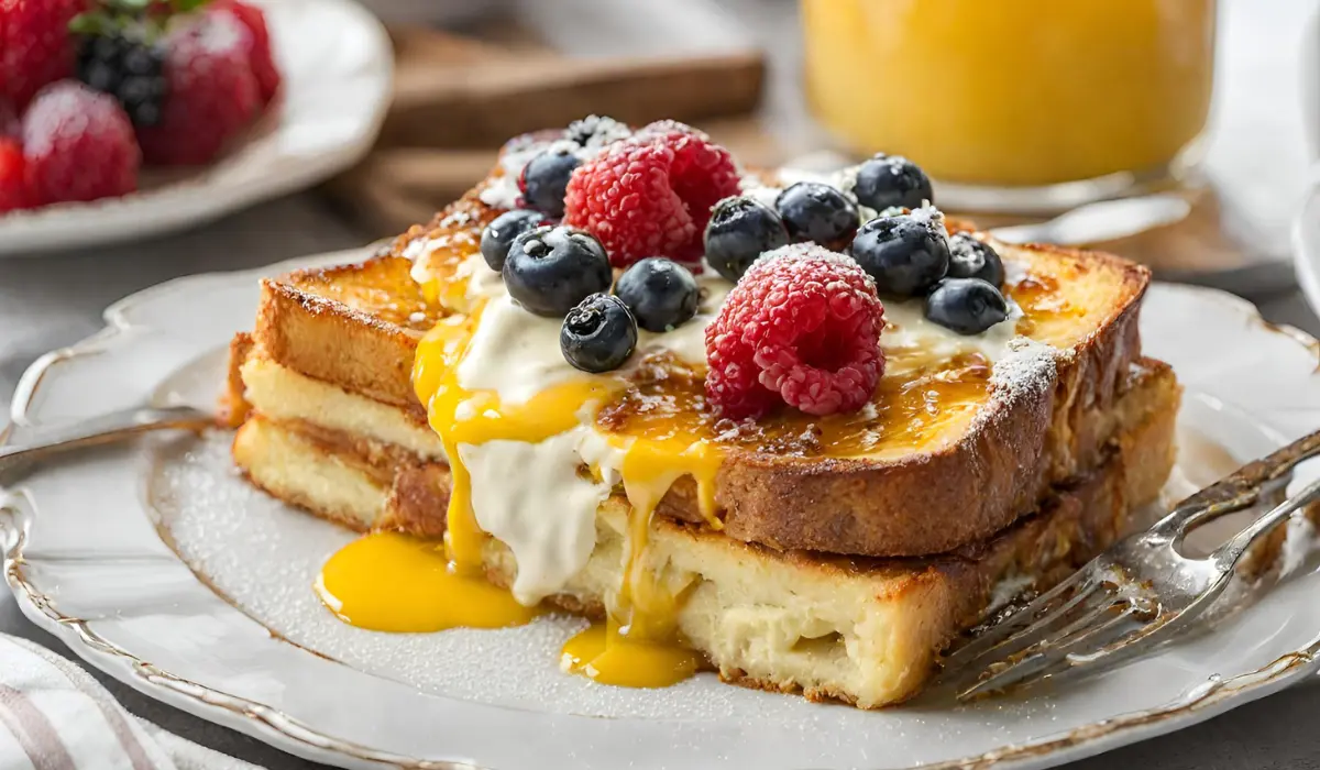 Baked Stuffed French Toast Recipe