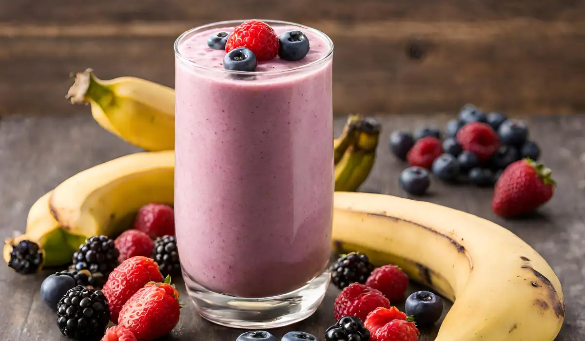 Banana Berry Treat Smoothie King Recipe