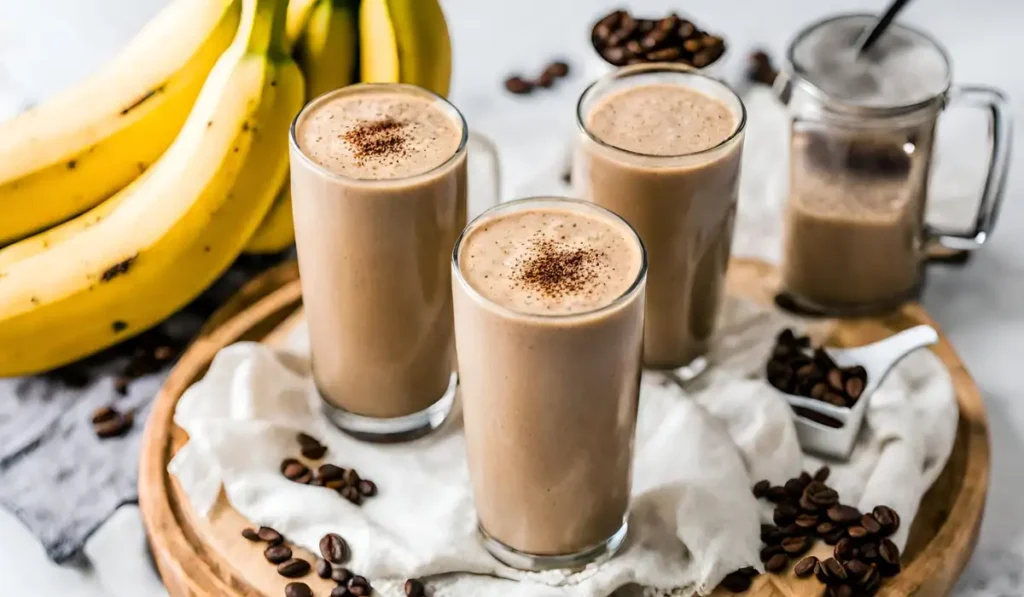 Banana coffee smoothie recipe