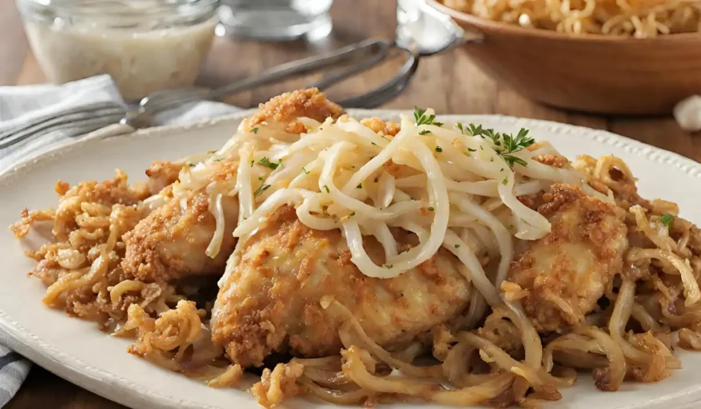 Chicken Recipe Using French Fried Onions