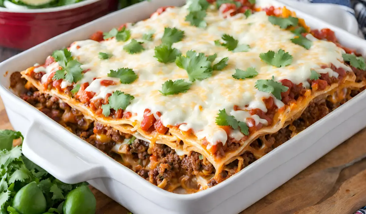 Easy Taco Lasagna Recipe