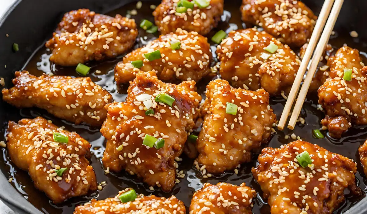 Honey Sesame Chicken Recipe Panda Express