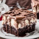 Hot Chocolate Poke Cake