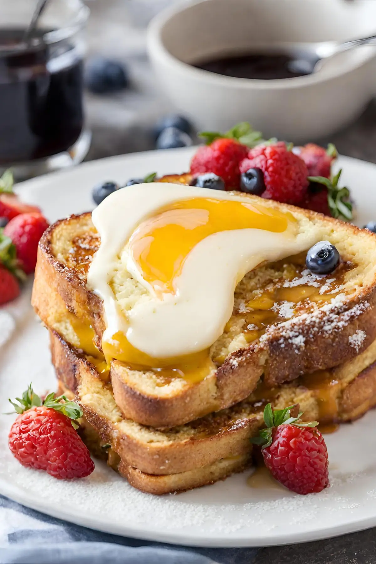 Ingredients for Stuffed French Toast Recipe