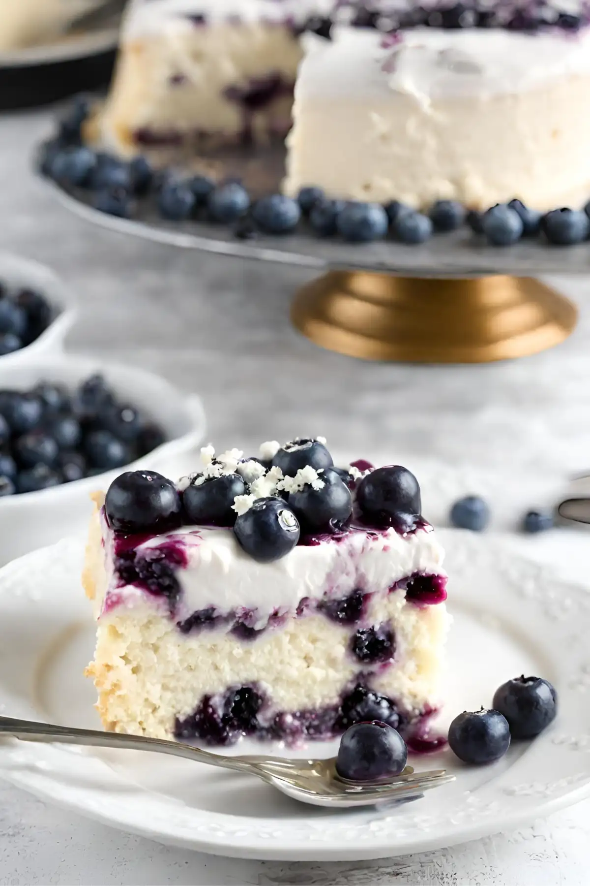 Introduction to Blueberry Heaven on Earth Cake