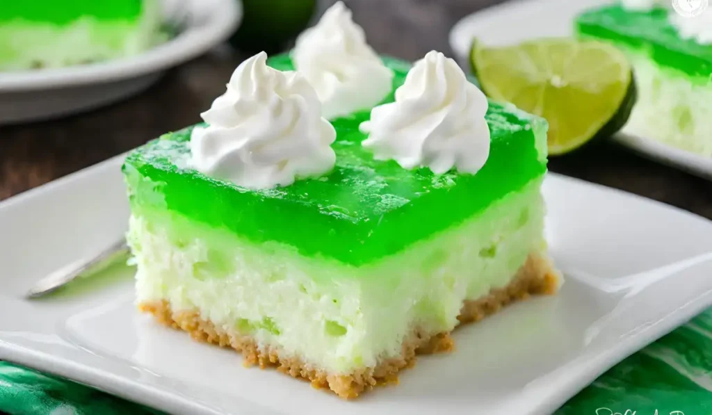 Lime Jello Poke Cake