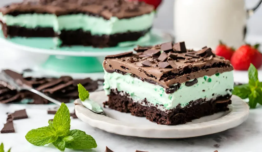 Mint Chocolate Icebox Cake