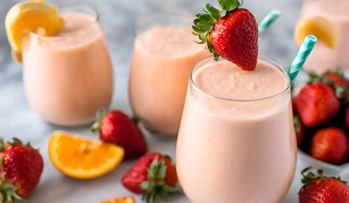 Orange Julius Smoothie Recipe Strawberry Banana