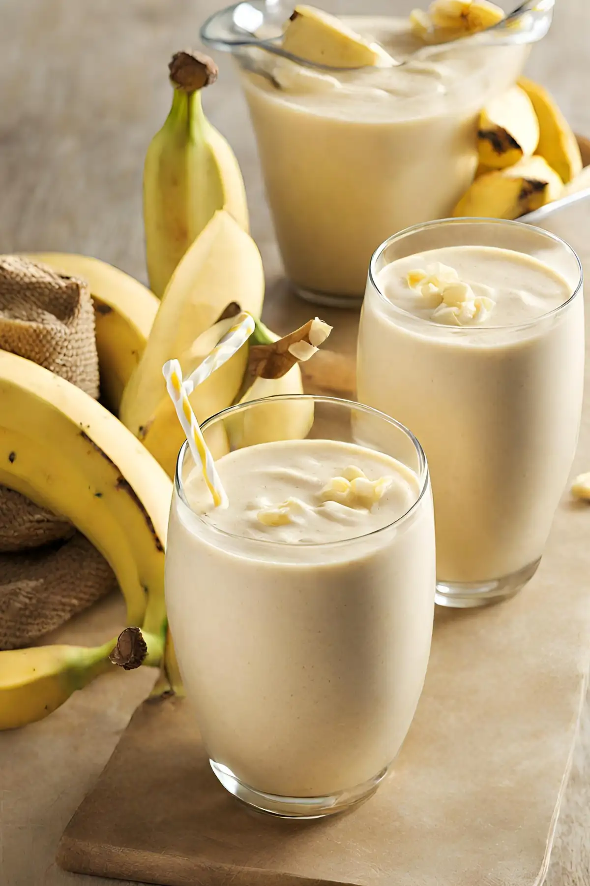 The Perfect Banana Cream Smoothie Recipe