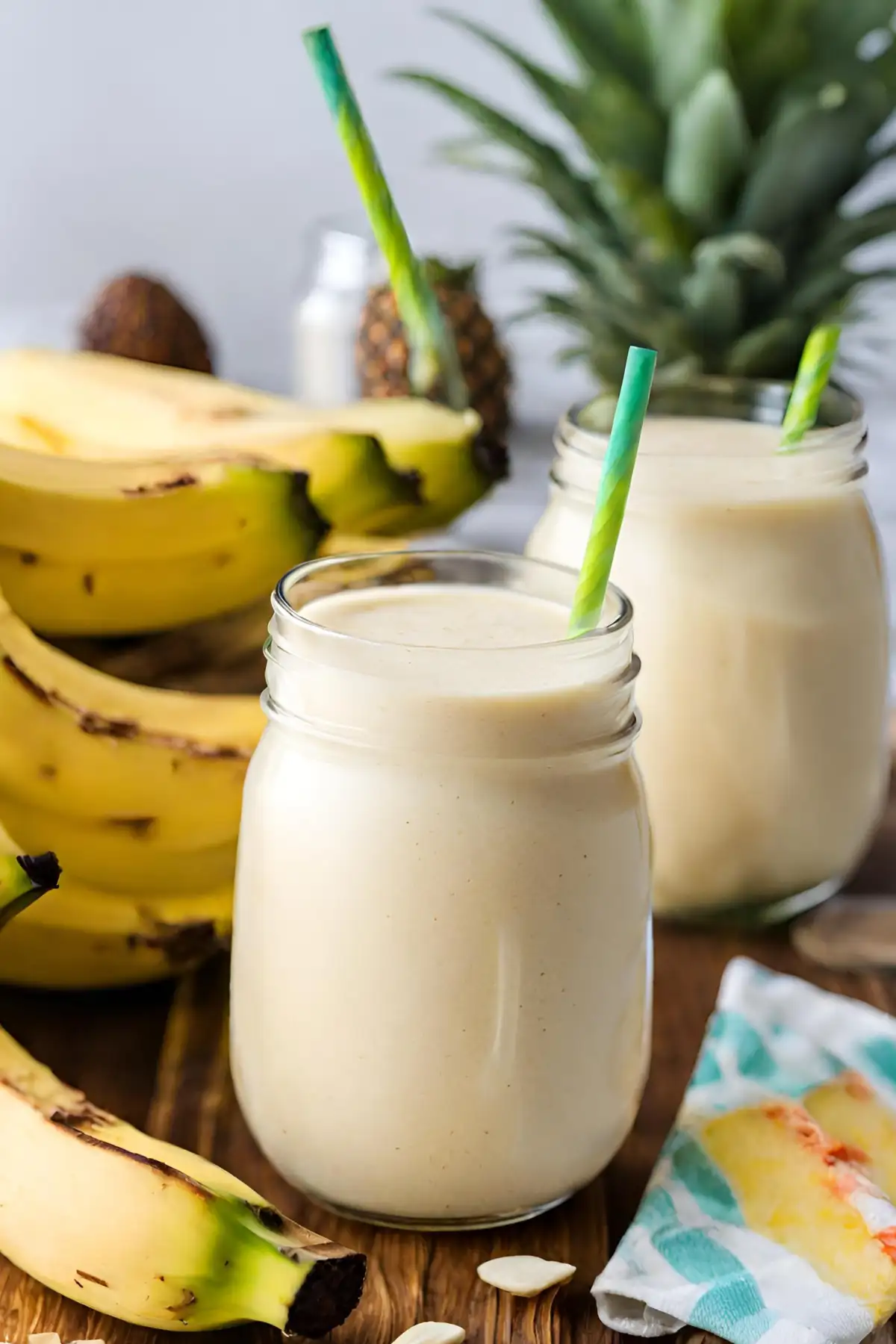 Variations of Banana Pineapple Smoothie